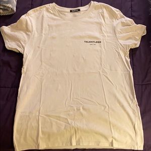 Talentless - bone color tshirt